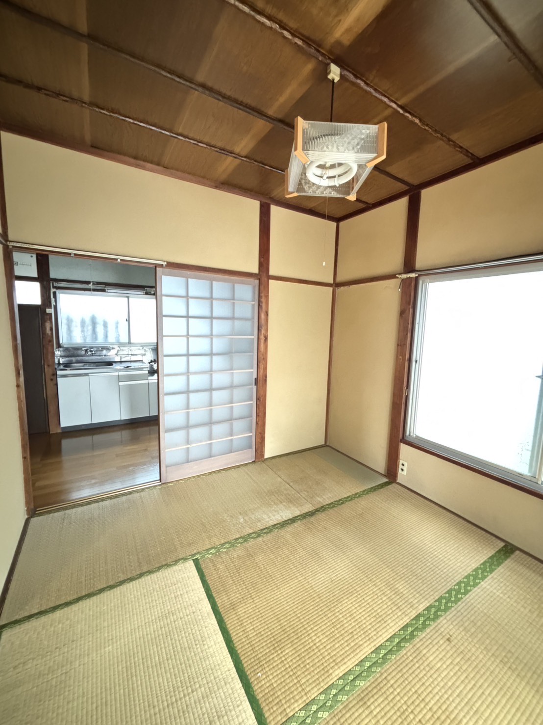 和戸貸家の居間写真