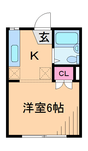 コート日吉の間取り