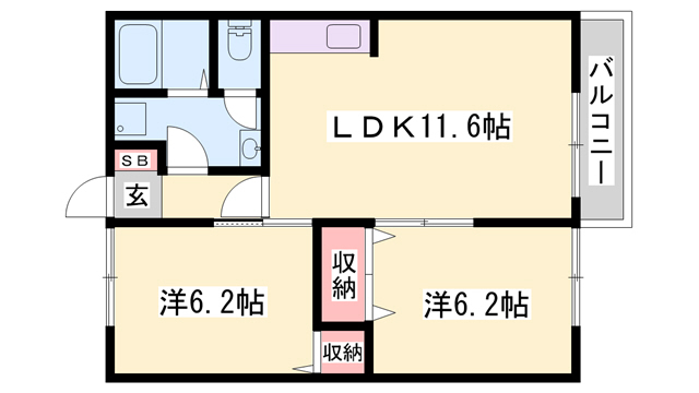 リュミエールの間取り