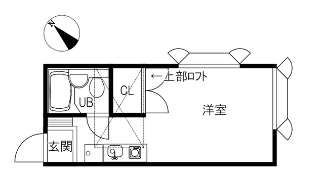 クレスト石引の間取り