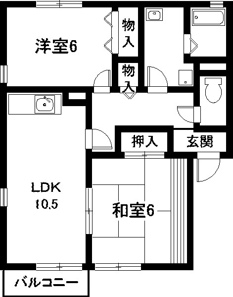 アドニスの間取り