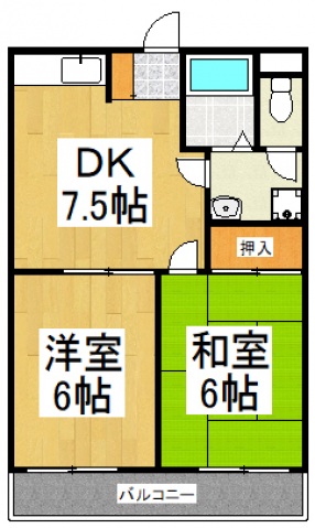 ベルシティー_間取り_0