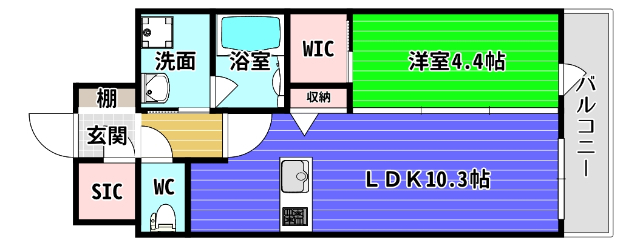 ＴＥＡＬ　ＲＥＳＩＤＥＮＣＥ　ＢＡＹの間取り