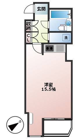 ノーヴェル城ケ崎の間取り