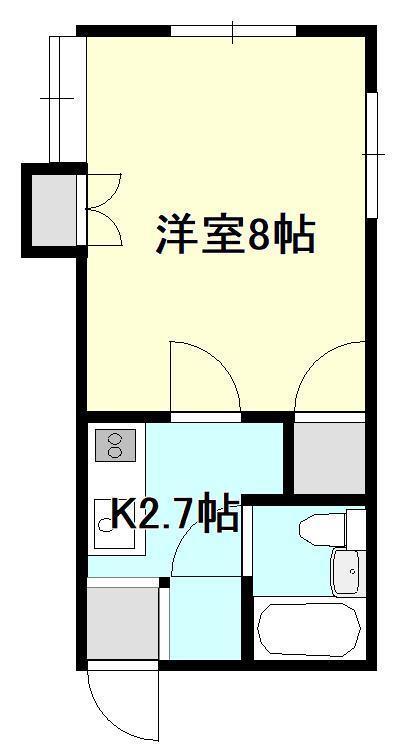 レンテム日の出の間取り