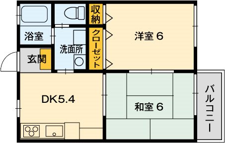 メゾンドパルクの間取り