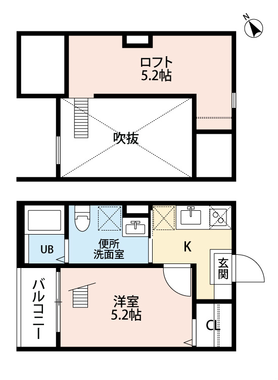 ボルツァーノの間取り