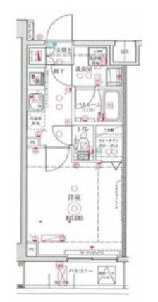 クレヴィスタ武蔵中原IIの間取り