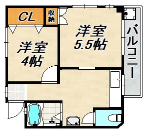 UC離宮の間取り