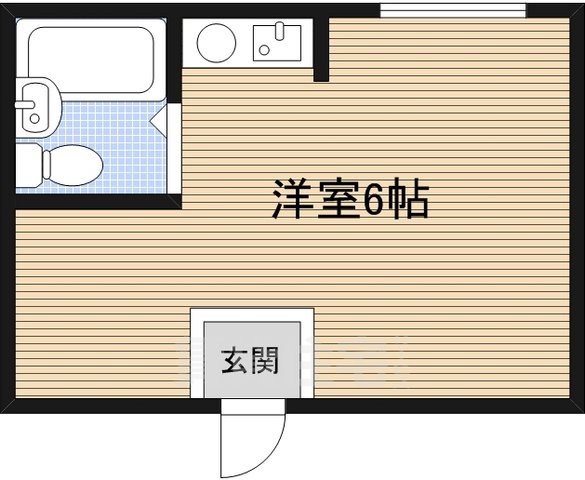 青山ハイツ淡路の間取り