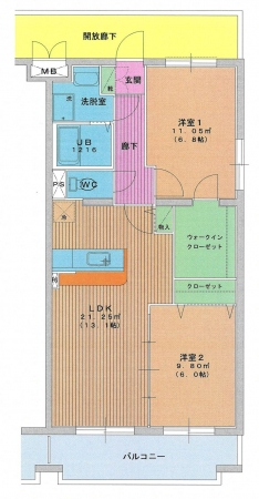 【グランストーク奥浜名湖の間取り】