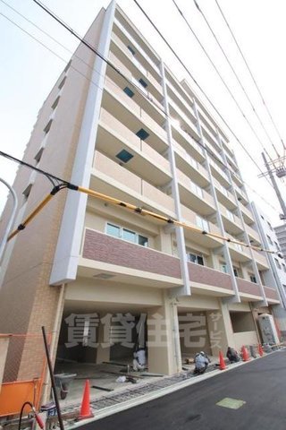 【堺市堺区大浜北町のマンションの建物外観】