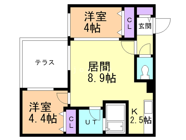 ブランヴェールの間取り