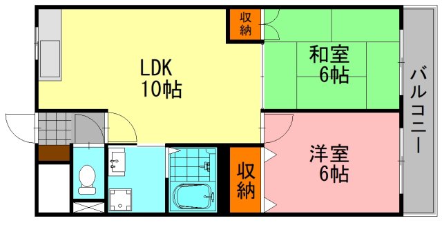 アンフォーラ宮脇の間取り