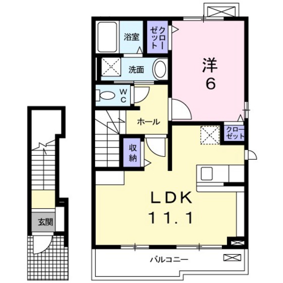 シュティルの間取り