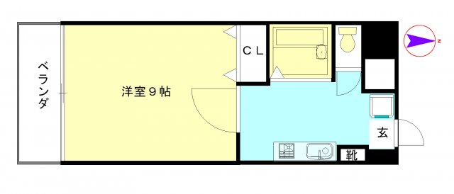 メルフォードの間取り