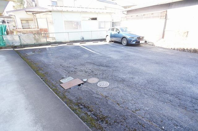 【日光市今市のアパートの駐車場】