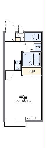 レオパレス糸田の間取り