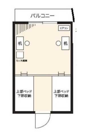 江戸川区南葛西のマンションの間取り