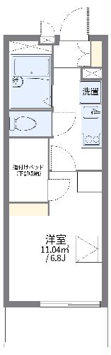 レオパレスエトワールIIの間取り