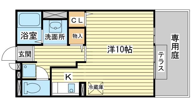 ジュネスＳハイムの間取り