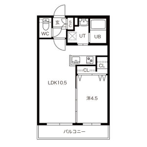 GARE　千歳(ガレ千歳)の間取り