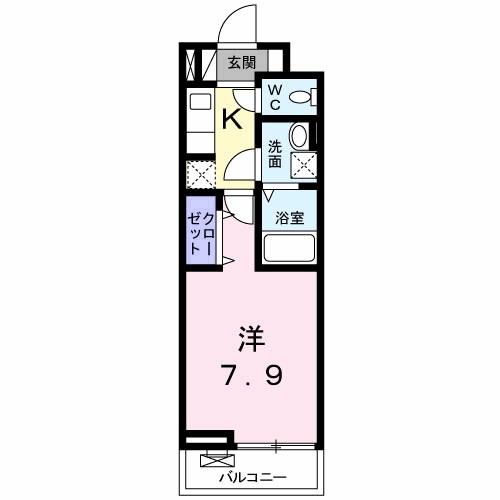 ブランメゾン坪井の間取り