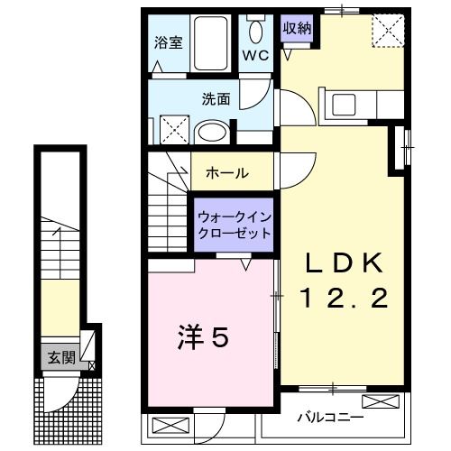 ソレアード　カーサの間取り