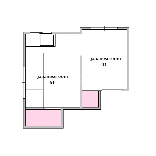 大田区西六郷のアパートの間取り