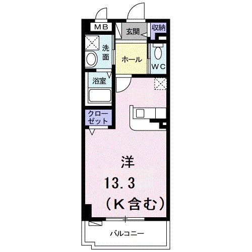 中頭郡読谷村字伊良皆のマンションの間取り