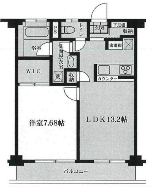 第一寿マンションの間取り