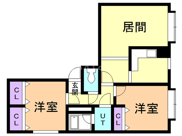 Ｒｅｇｅｎｃｙ円山（リージェンシー円山）の間取り