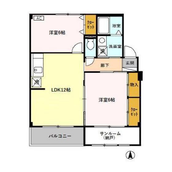 セレーノの間取り