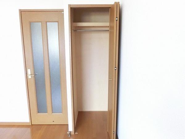 収納　クローゼット！