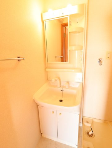 洗面設備　※同タイプの部屋写真です