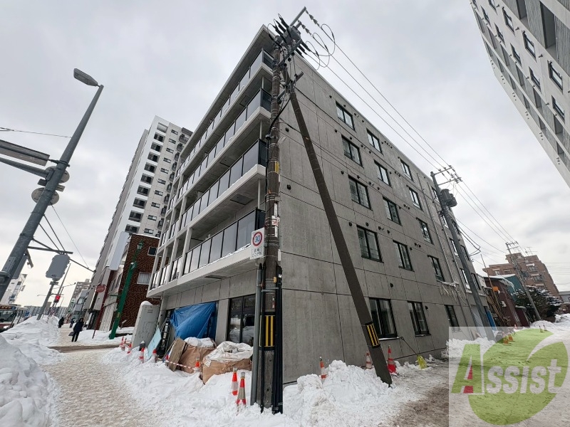 建物外観　札幌市豊平区月寒中央通「Ａｌｉｖｉｓ月寒中央」