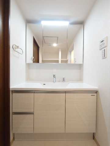 洗面設備　新規交換