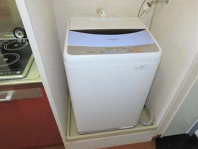 その他設備　洗濯機も付いています