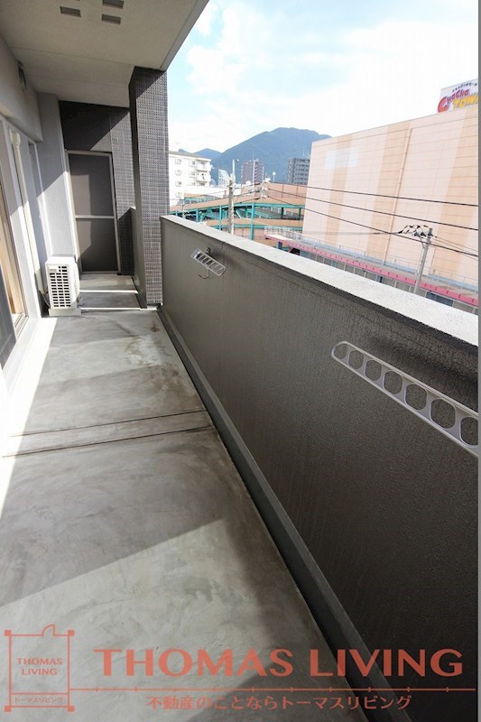 バルコニー　日当たり良好