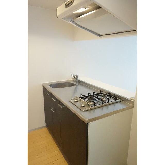 キッチン　２口ガスコンロ付きのカウンターキッチンです！