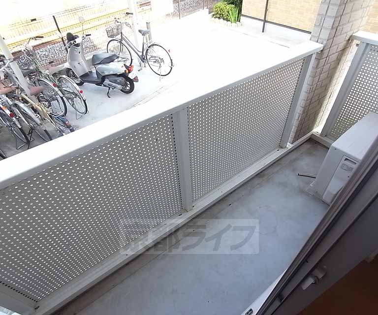 バルコニー　東向きのバルコニーです。