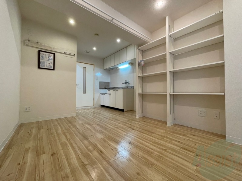 居室・リビング　スタイリッシュな暮らしができる１Ｋのお部屋です！