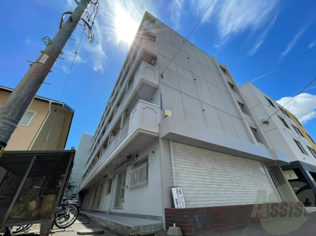 建物外観　札幌市北区北２２条西「アルファレジデンス北２２条」