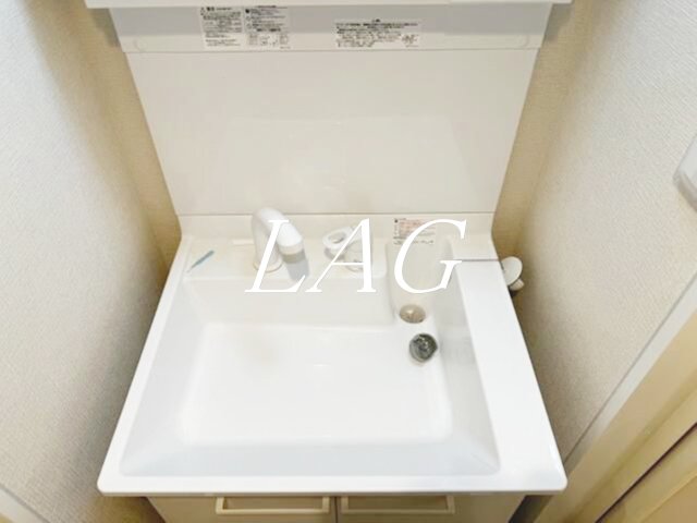 洗面設備　洗面台です。