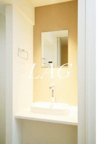 洗面設備　洗面台です。