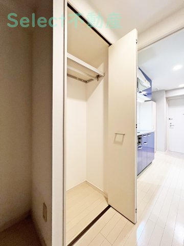 収納　大きなスペースがあり、収納には困りません