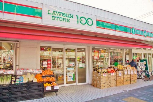 コンビニ　ローソンストア100 LS花小金井南町店（コンビニ）まで385m