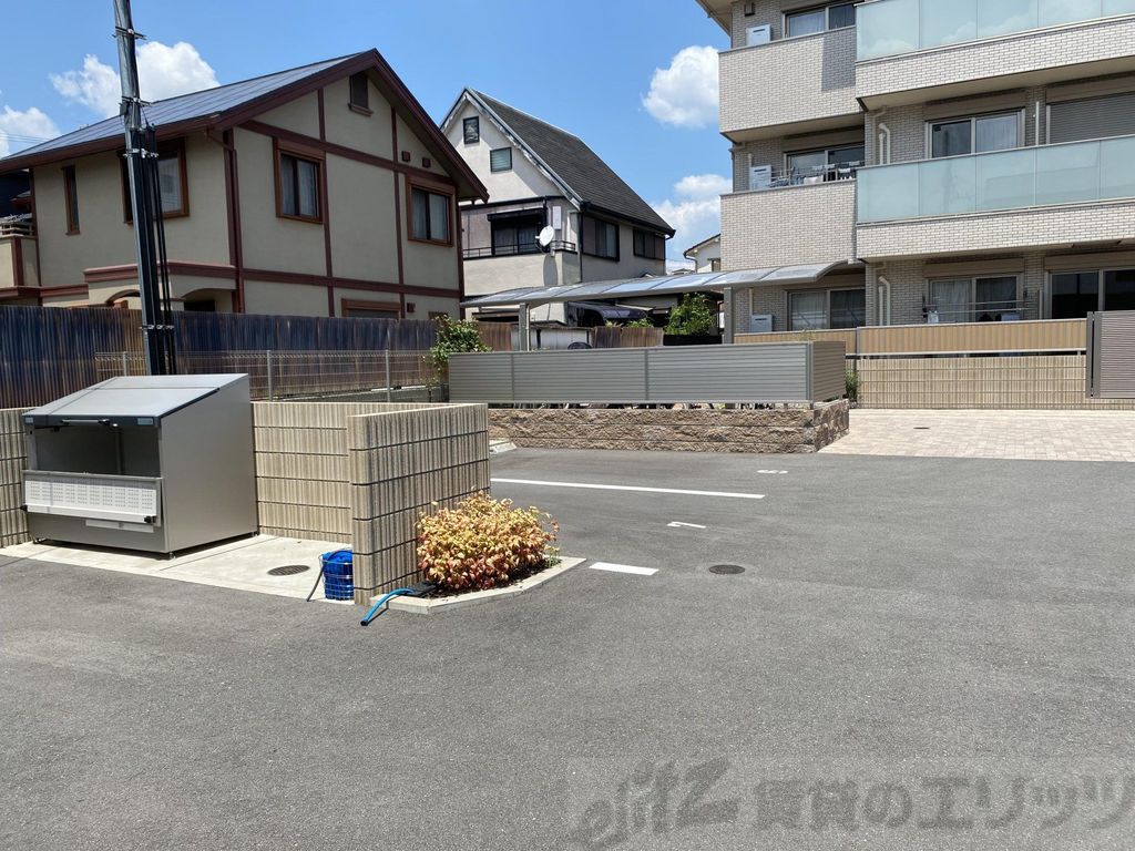 駐車場　眺望