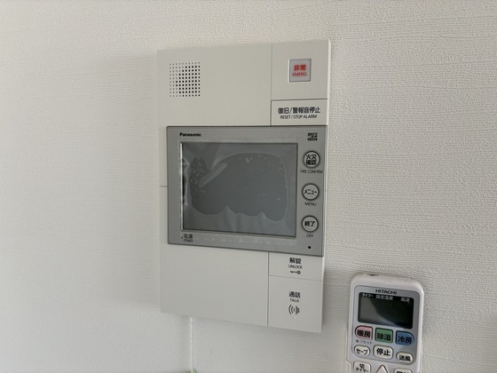 セキュリティ　※別部屋の写真です