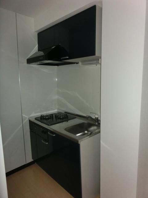 キッチン　コンロ2口システムキッチン